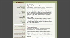Desktop Screenshot of dodogovor.org